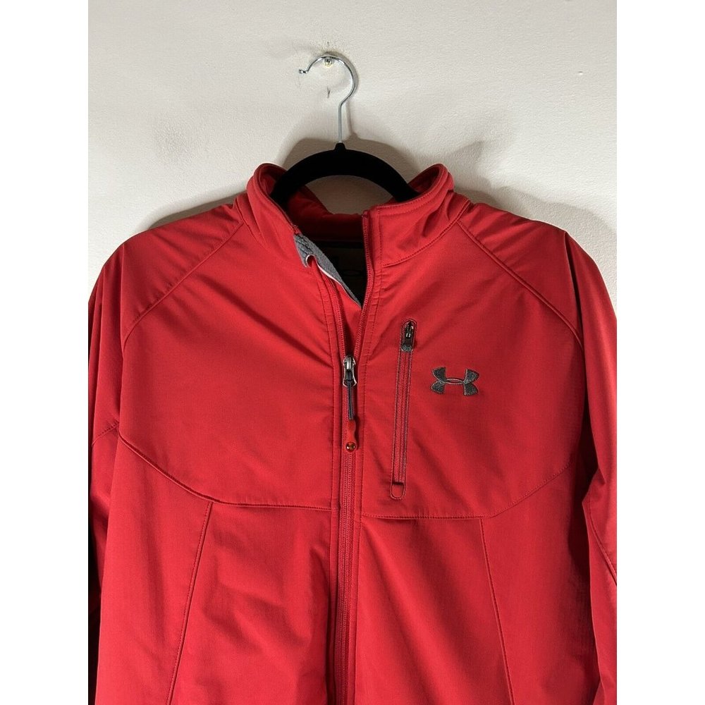 Under Armor Softshell Jacket Size Large L Soft Sh… - image 3